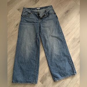 Classic Denim Wide Leg Women's Jeans